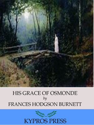 cover image of His Grace of Osmonde